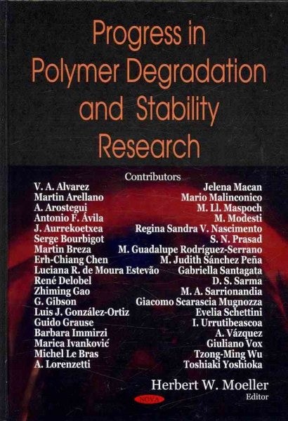 Advances in Polymer Degradation and Stability Studies – Hardcover by Moeller