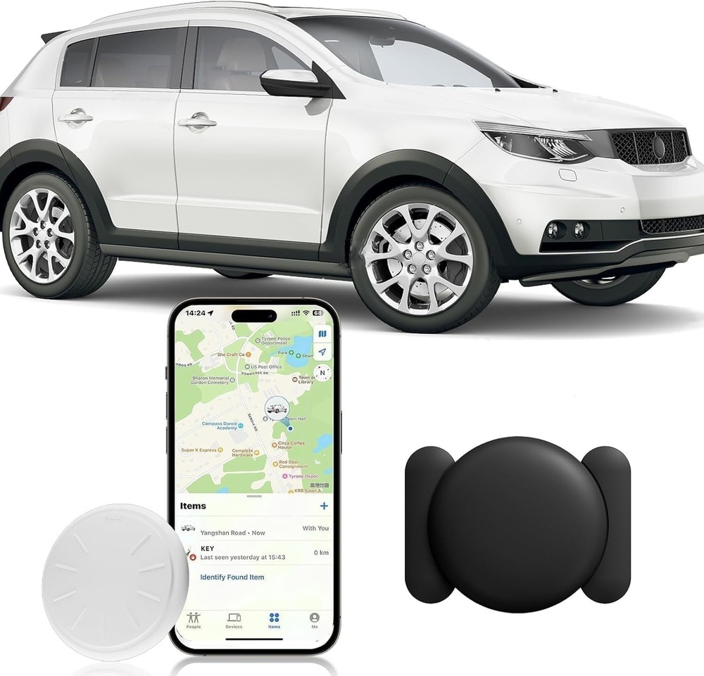 GPS Vehicle Tracker No Monthly Fee Works with iPhone Android