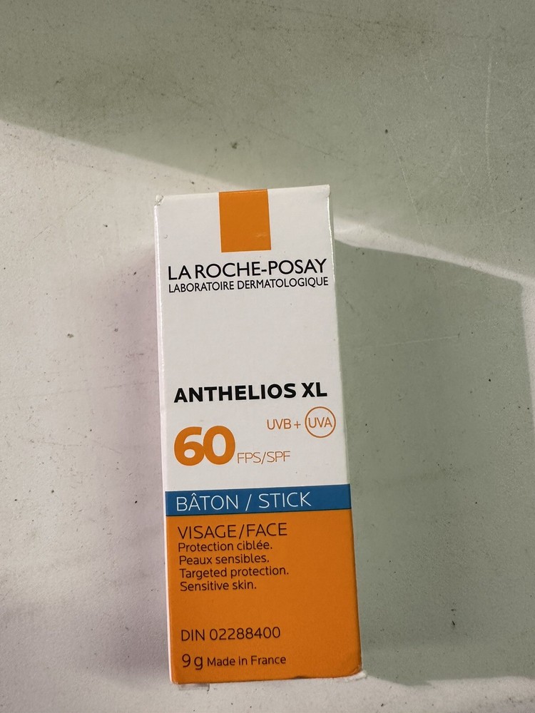 NEW! La Roche Posay SPF60 Mexoryl XL UVA UVB Protection France-Made Face Stick