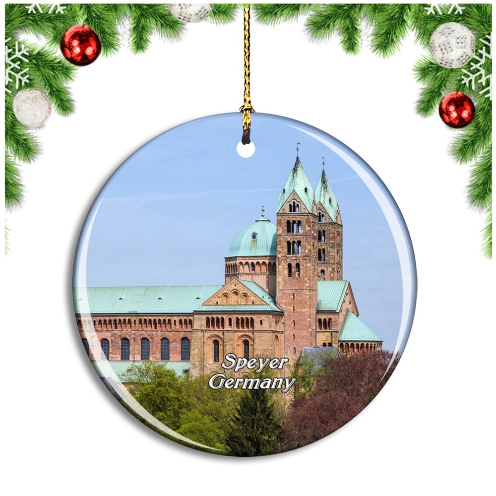 Speyer Cathedral Germany Christmas ornament travel souvenir city landmark