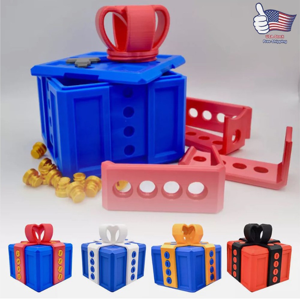 Annoying Gift Box with Screws, 3D Printed Hilarious Money Card Prank Novelty-