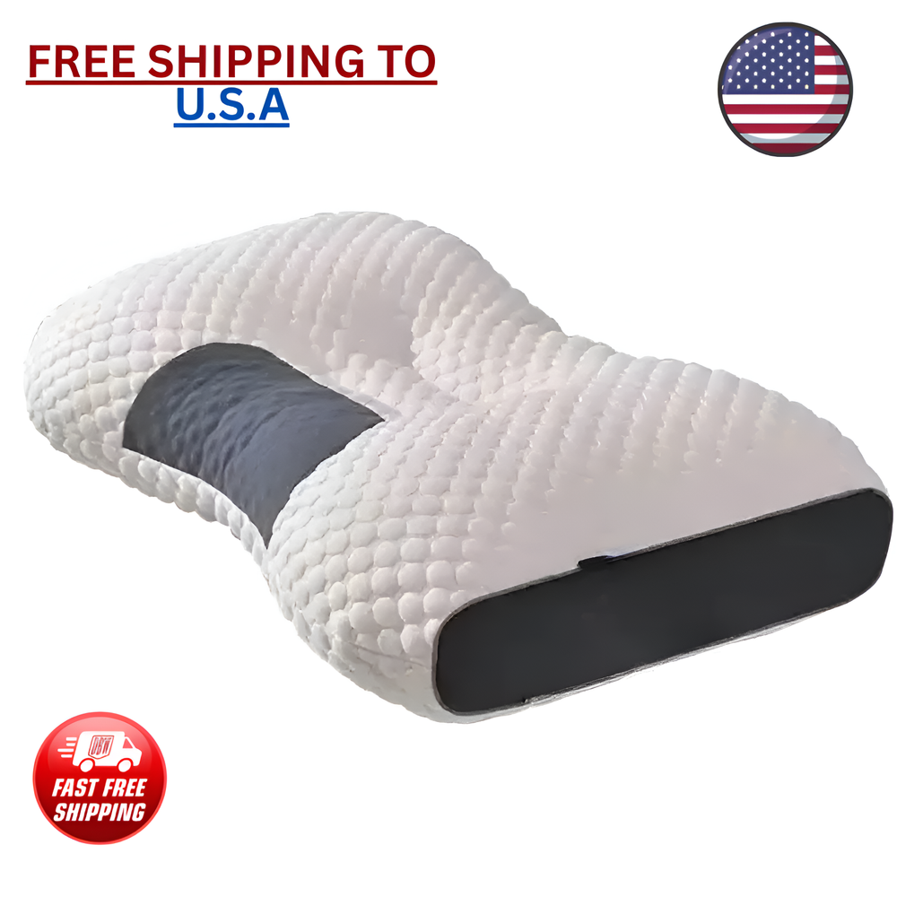 2025 Honeycomb Cervical Pillow for Better Sleep – Antibacterial & Anti-Mite Support