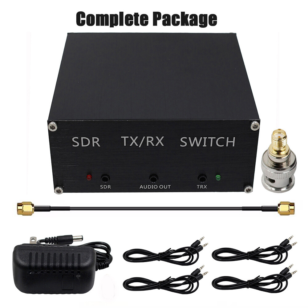 100W SDR Adapter Switch TX RX Switch Antenna Sharer TR Switch Box Kit DC-160MHz