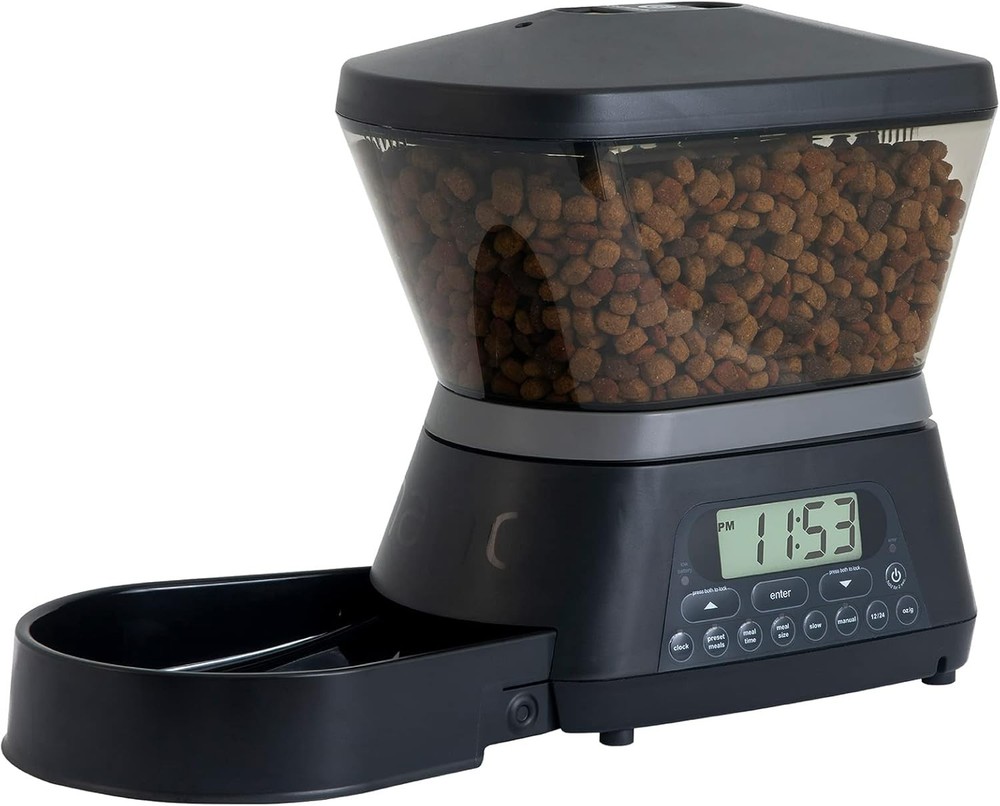 Gamma2 Nano Pet Feeder 7.5lb Auto Dispenser for Dogs Cats New-image