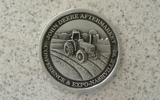 1992 John Deere Conference Expo, Nashville 5000 JD Tractor Customer Driven Medal