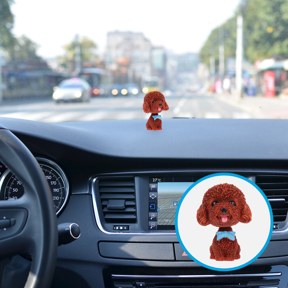 Puppy Model Bobble Head Ornament Car Interior Decoration Home