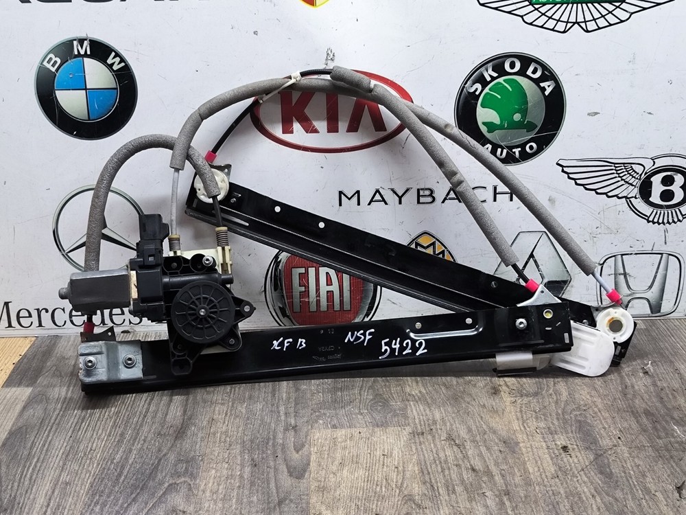 JAGUAR XF 2013 2.2 D RHD FRONT LEFT NSF WINDOW REGULATOR + MOTOR 8X23F23201AK