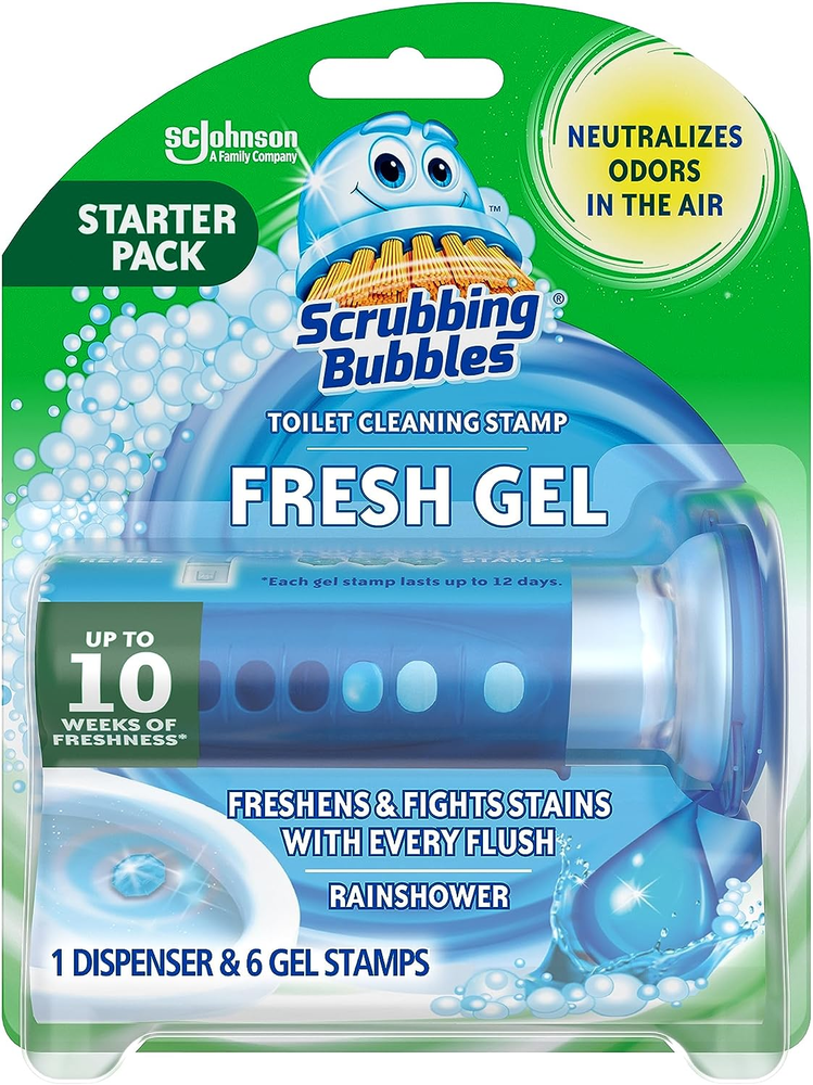 Toilet Gel Stamps, Fresh Gel Toilet Cleaning Stamps, Helps Keep Toilet Clean and