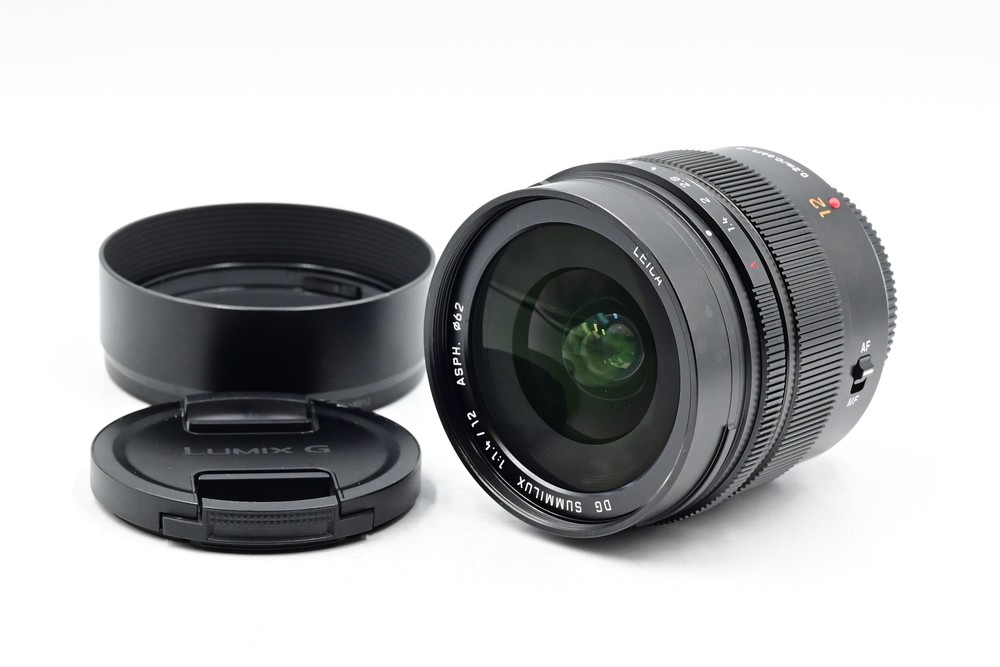 Panasonic Leica DG 12mm f1.4 Summilux ASPH Lens M4/3  H-X012 #030
