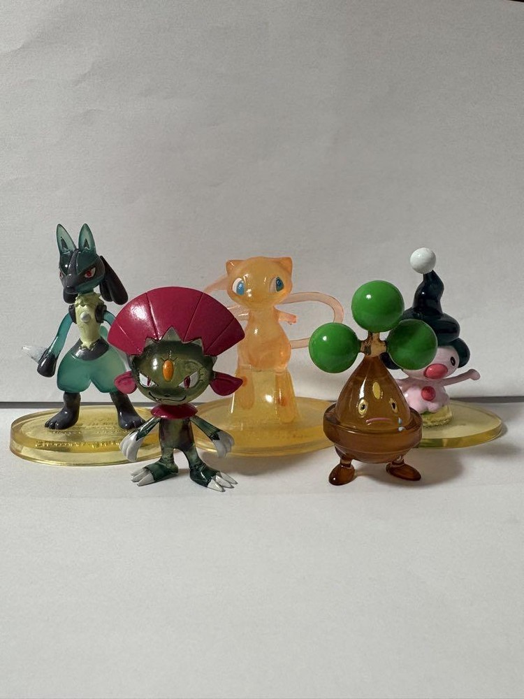 Movie Promo Monster Collection Mew and the Wave Hero Lucario Clear Complete F/S