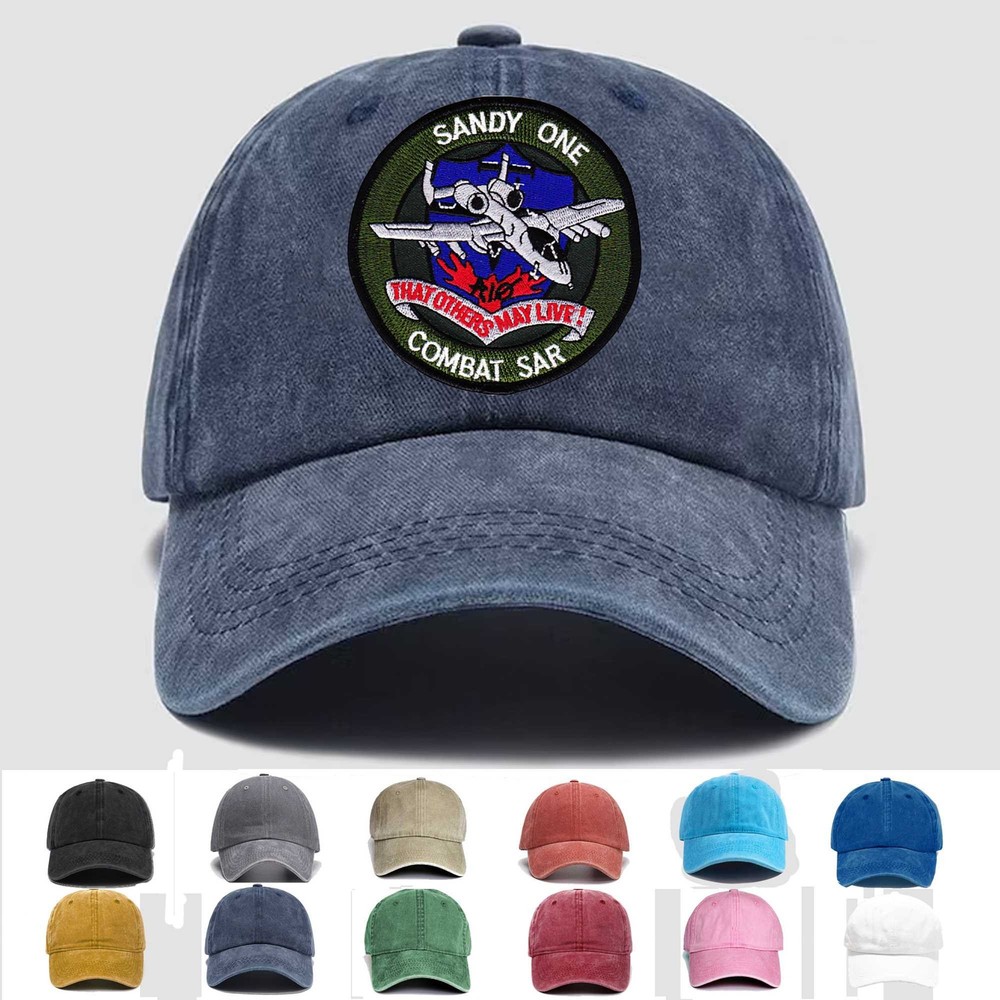 Custom Embroidered Hat A-10 Call Sign Sandy 1 - That Others May Live,Veteran Cap