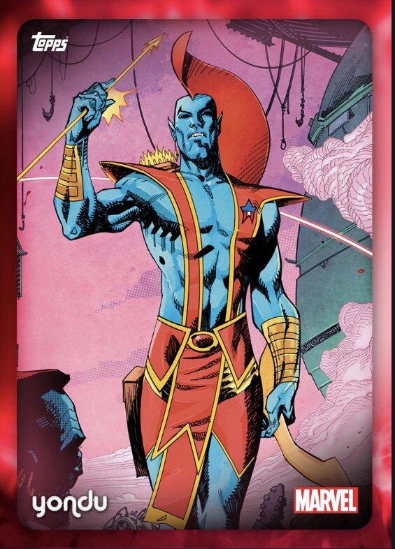 [DIGITAL CARD] Topps Marvel - Yondu - Strike a Pose - Red
