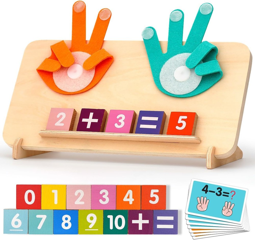 Preschool Learning Toys for Toddlers 2-4, Educational Math manipulatives...