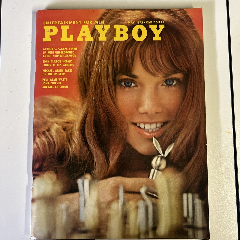 Playboy Magazine May 1972 -Centerfold Intact