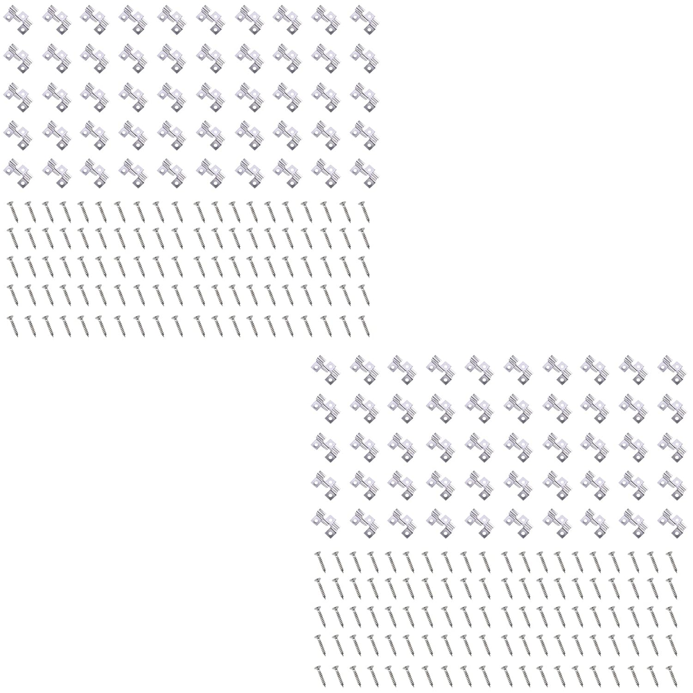 100X 40 * 10Mm Stainless Steel Decking Hidden Spacer Fastener Board Clip W/100X