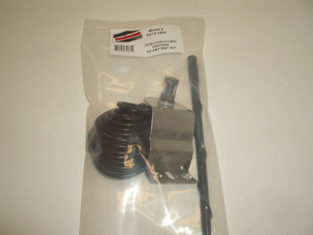 PROCOMM PC12-3404 3FT CB ANTENNA KIT HOOD MOUNT 2020+ CHEVY SIERRA GMC DENALI