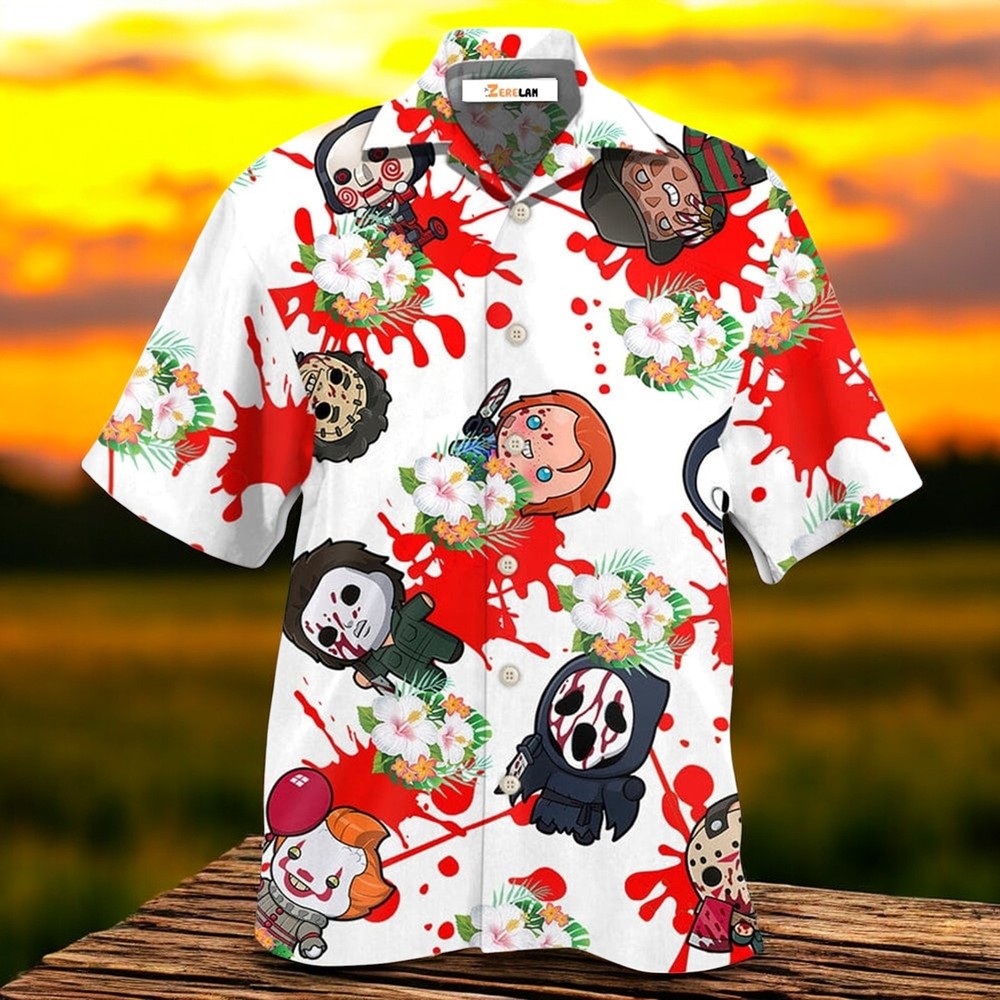 Movie Horror Movies Are My Hobby Hawaiian Shirt