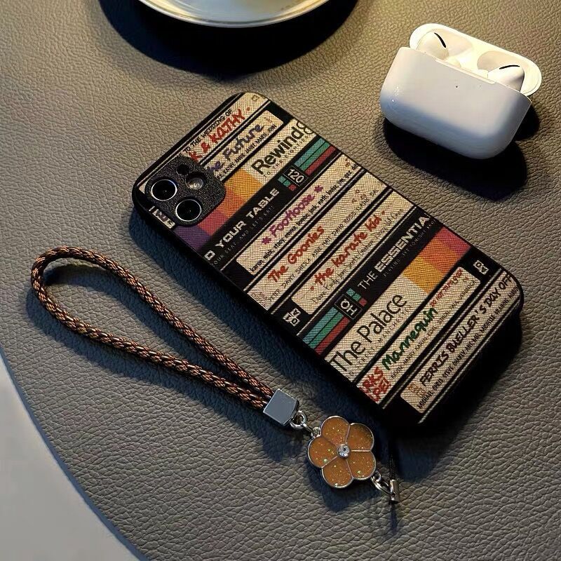 For iPhone 16 15 14 13 12 11 Plus Pro Max English label soft phone case