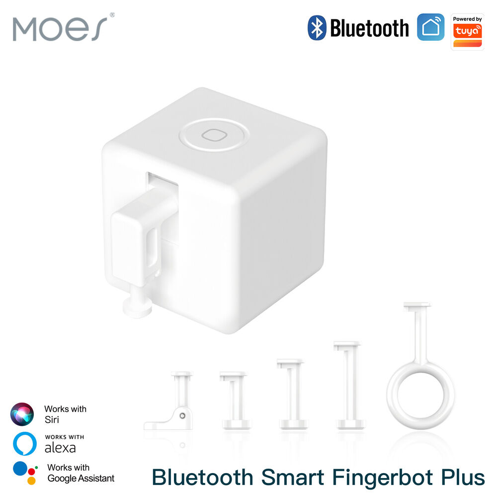 MOES Bluetooth Fingerbot Plus Smart Wireless Switch Button Pusher Remote Timer