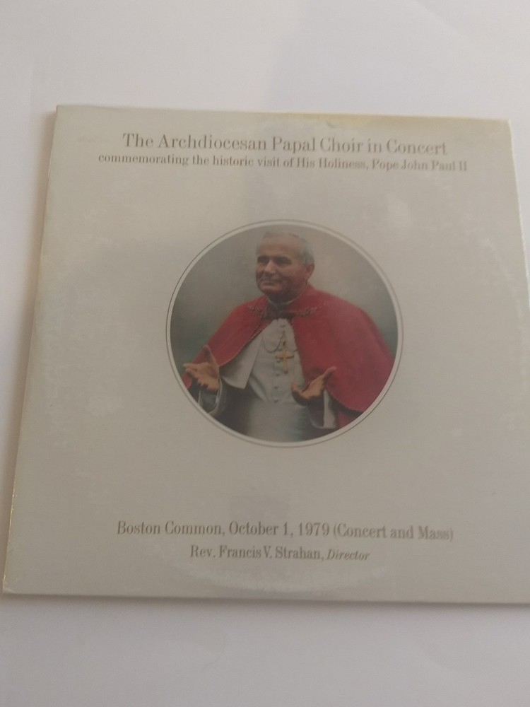 ARCHDIOCESAN PAPAL CHOIR IN CONCERT 1979 PRIVATE LP-image