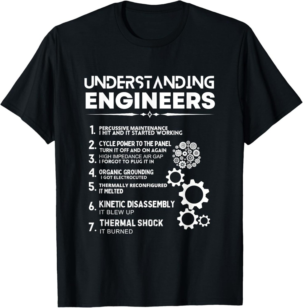 Funny Sarcastic Engineering Gift Tee Understanding Engineers T-Shirt Hoodie