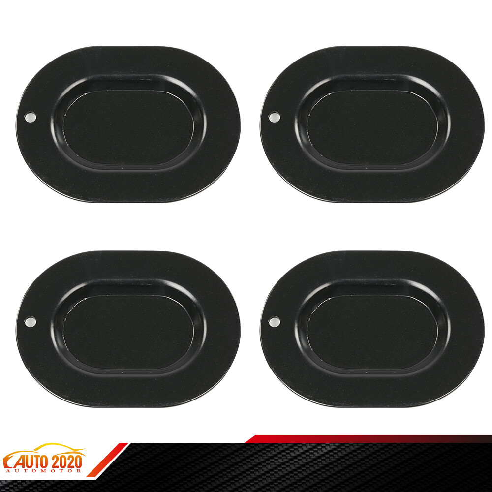 Fit For Firebird Camaro GTO Chevelle 4PCS Metal Trunk Floor Pan Drain Plug Plate