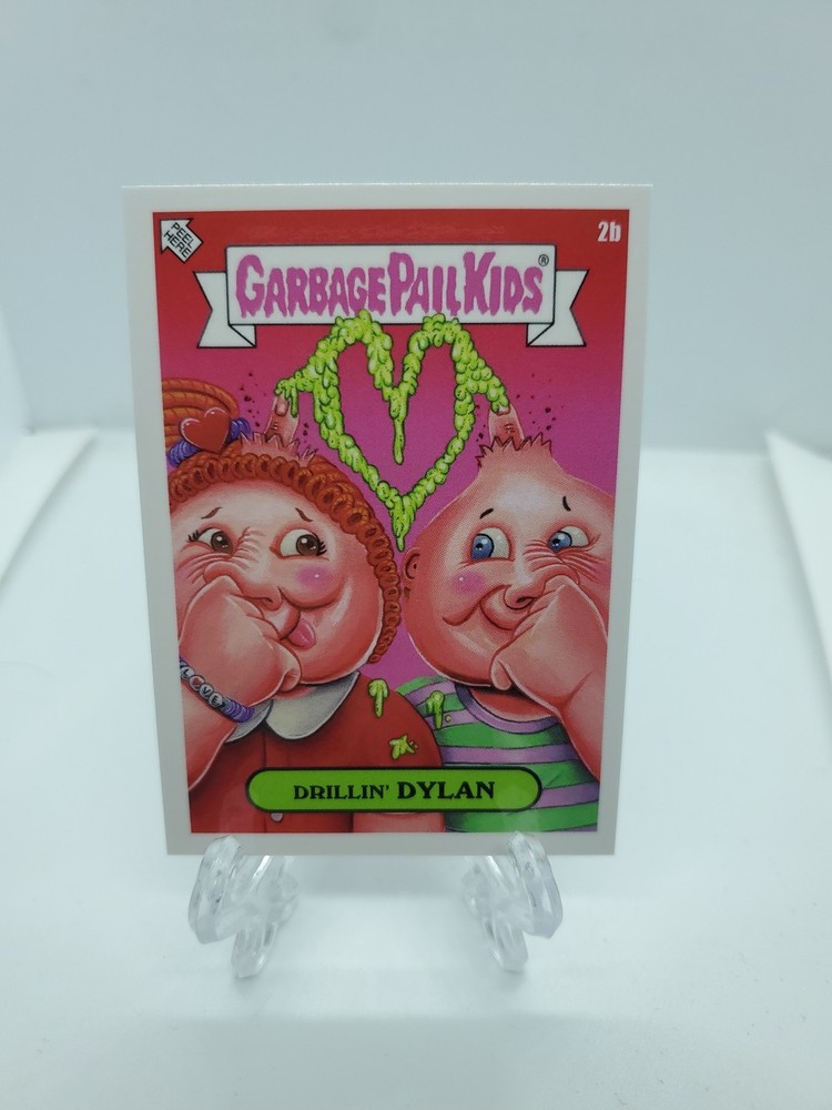 GARBAGE PAIL KIDS Card 2025 Valentines Day GBK 2b Drillin' Dylan