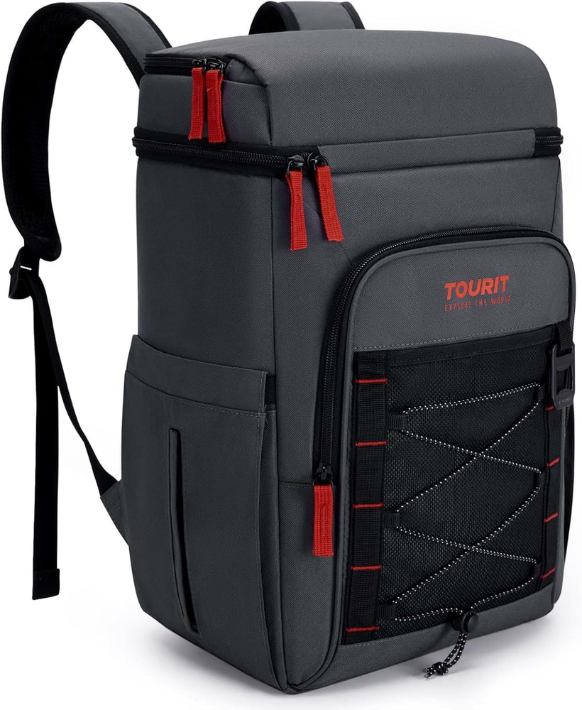TOURIT 30 Can Insulated Leak Proof Backpack Cooler with Thick Padding