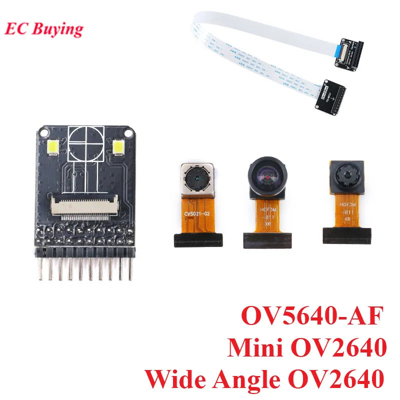 Mini Camera Module OV2640 OV5640 CMOS Sensor Wide Angle 24P Connector