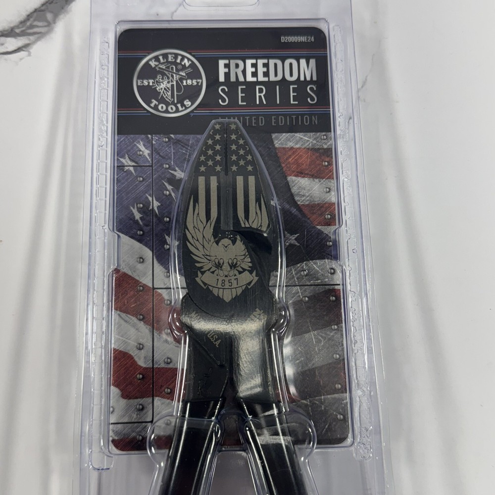 Klein Tool Freedom Series Pliers Limited Edition D20009NE24 BLACKOUT *NIB*