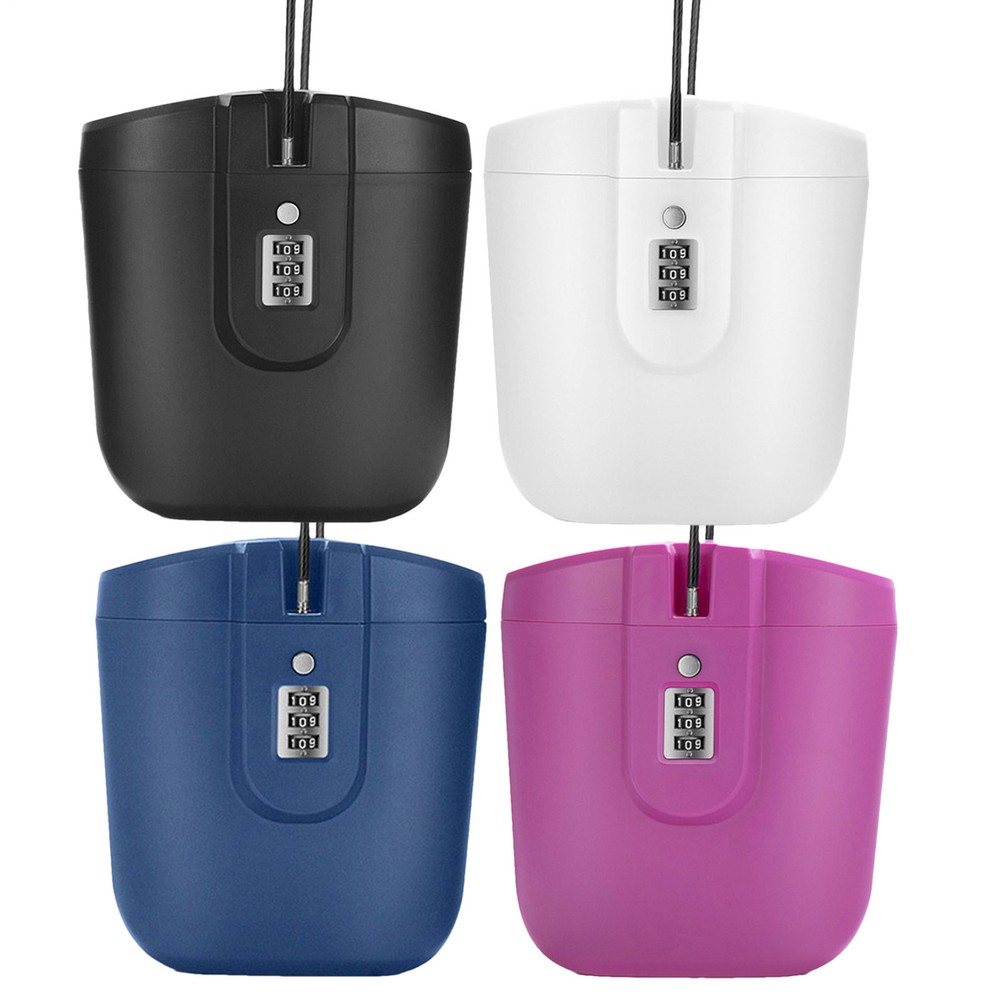 Waterproof Beach Lock Box with Combination Code for Travel Keys