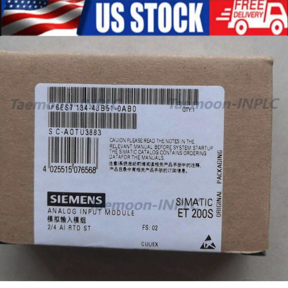 1pc Siemens 6ES7 134-4JB51-0AB0 6ES7134-4JB51-0AB0 Electronics module for ET200S