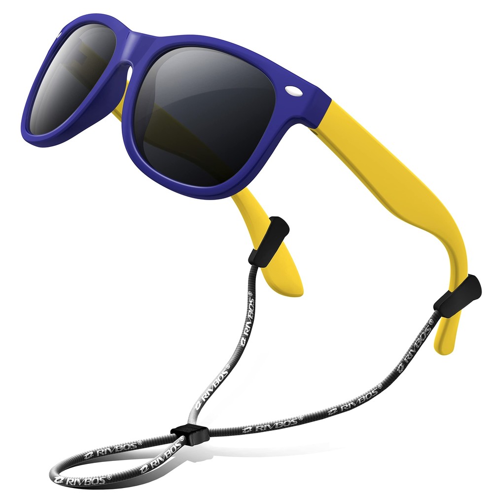 Gafas de sol para niños, polarizadas, con protección UV, de goma flexible