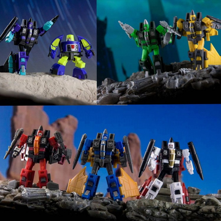 Dr.WU Cosmos Transforming Robot Set Mini Pocket Toy for Seekers