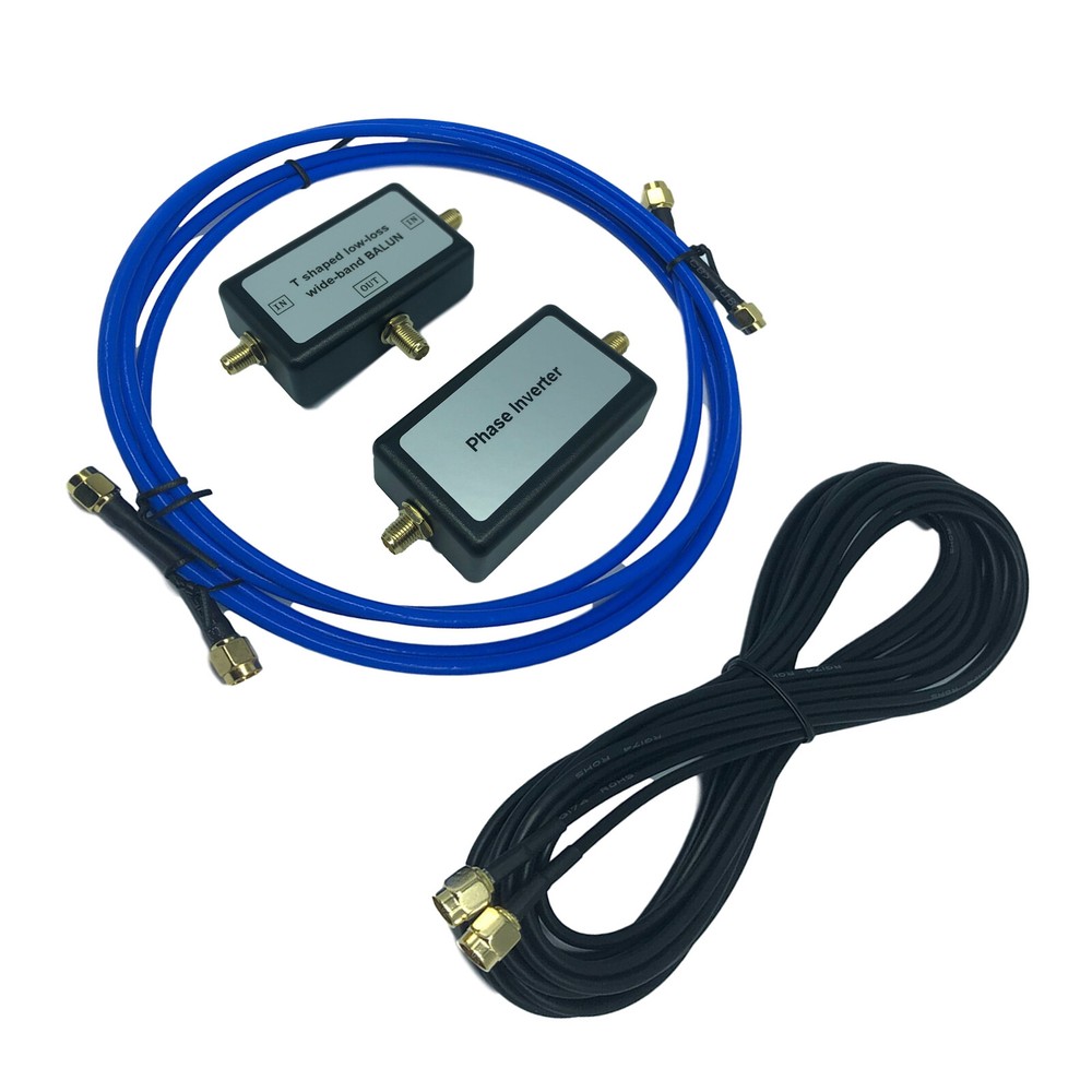 Portable 250mW 10kHz-30MHz Passive Magnetic Loop Antenna For HF & VHF Kits