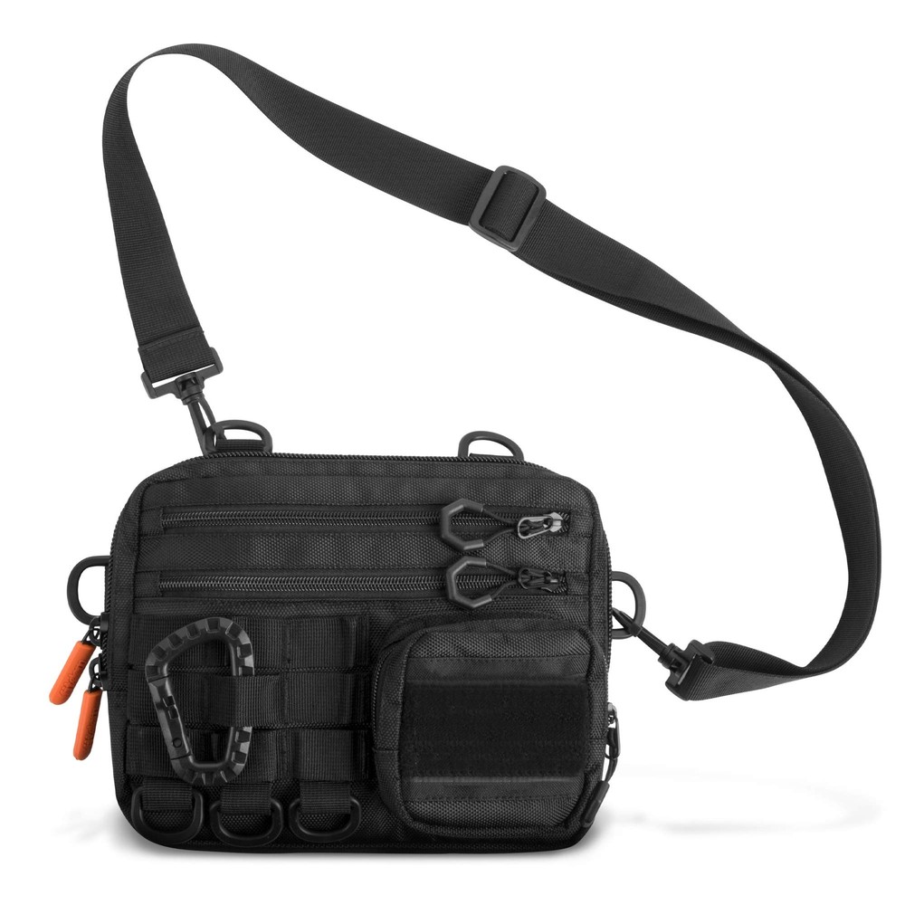 Small Tactical Messenger Bag For Men. Multiple Ways to Carry as Sling, Should...