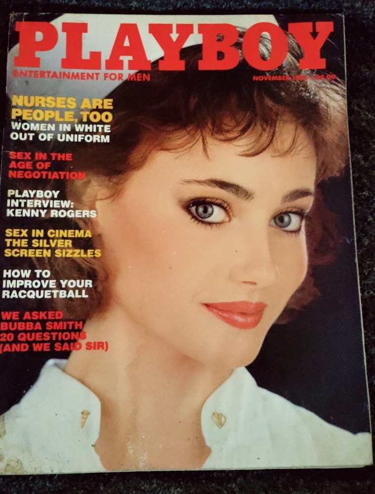 💥Playboy Magazine Nov 1983 - Donna Ann - Kenny Rogers - Nurses