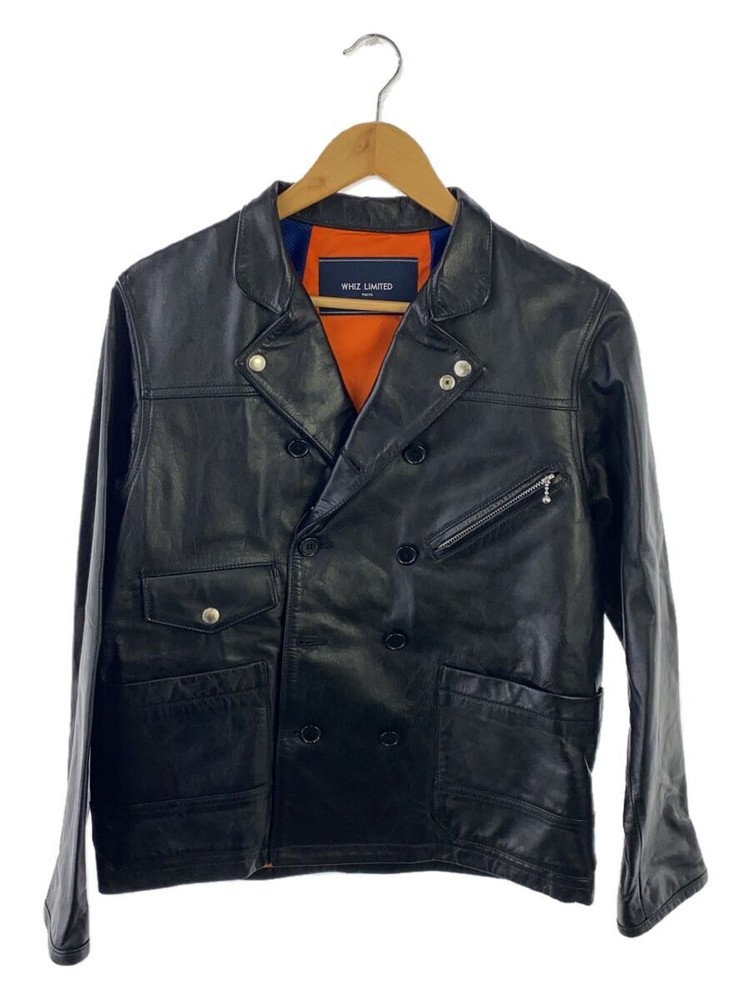 Whiz Ed Black Leather Blouson Jacket Size M Wl-J-16 2296