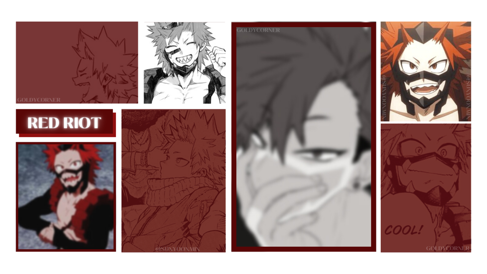 Ejiro Kirishima Anime digital wallpaper HD desktop background image-image