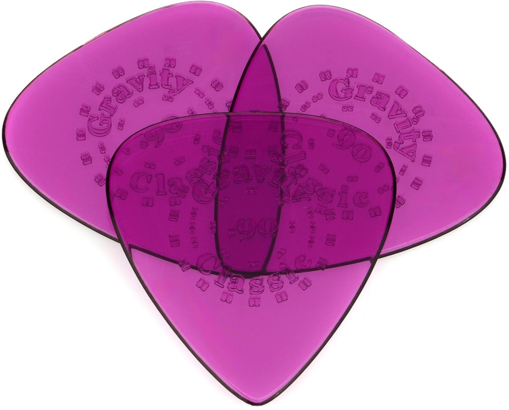Gravity Picks Classic 3-pack - Standard .90mm (3-pack) Bundle