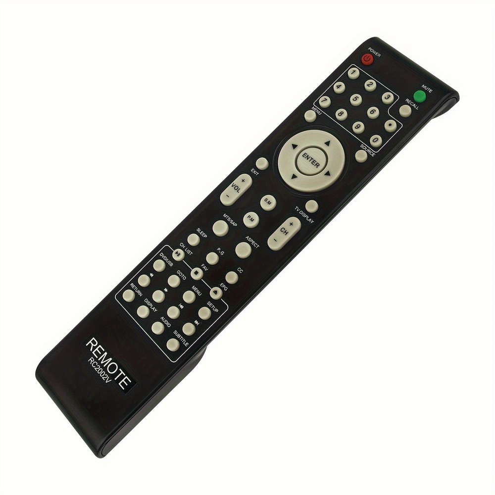 VIORE TV Remote Replacement RC2002V for LCD26VH56 LCD32VH56A LCD32VH65 Models