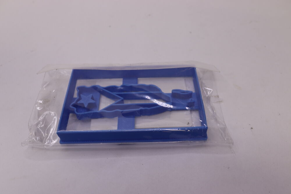 YNGLLC 3D Printed Puerto Rico Flag Cookie Baking Tool PR3450