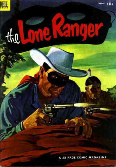 Lone Ranger, The (Dell) #57 VG; Dell | low grade - March 1953 Native American -