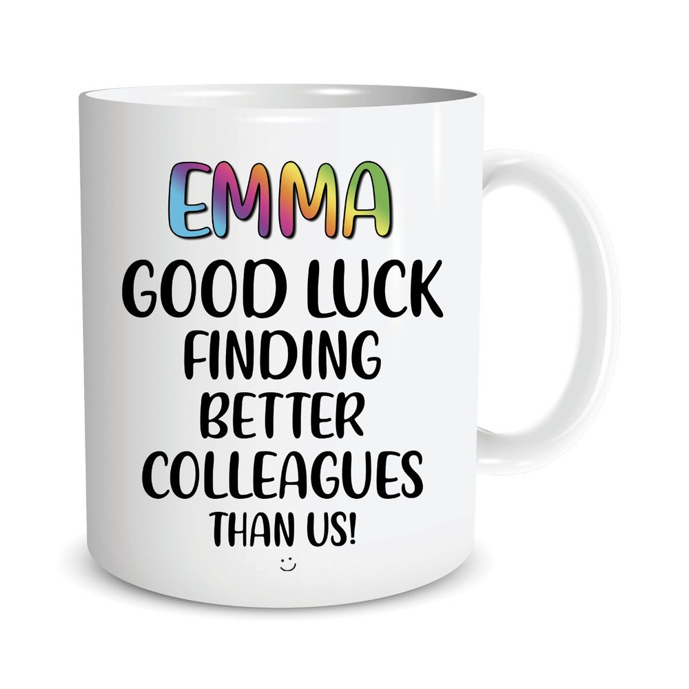 Personalised Leaving New Job Gift Coffee Mugs Good Luck Finding Better