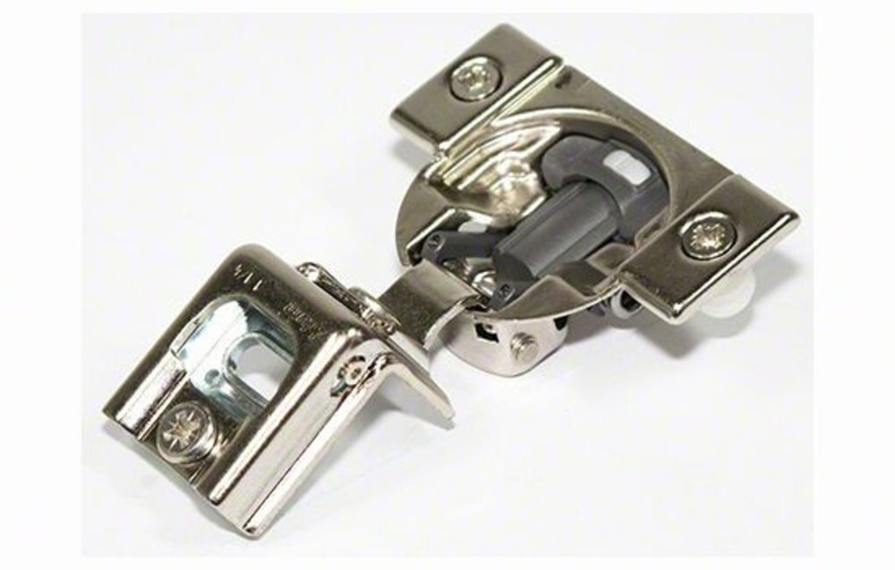 Blum 39C358B.16 BLUMOTION 1 Inch Compact Full Overlay Press-In - Nickel