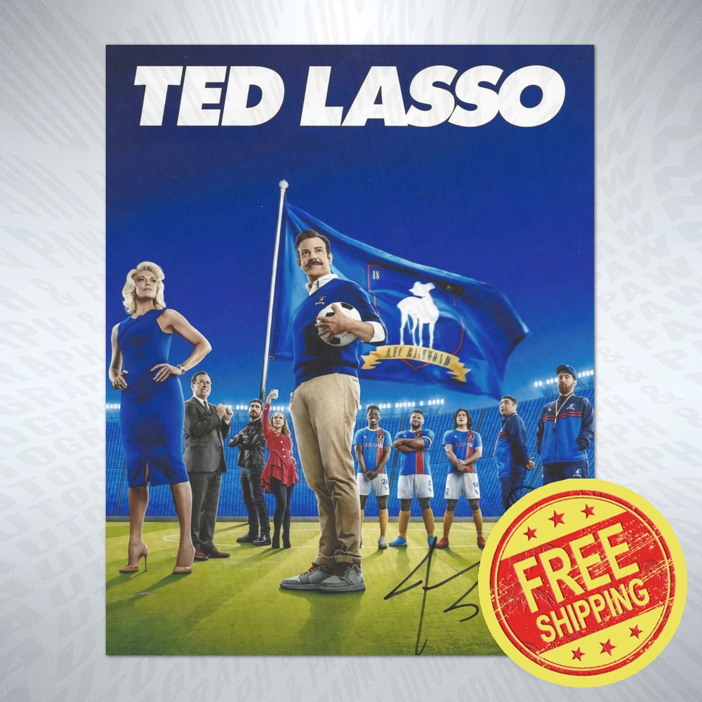 Ted Lasso Autograph Reprint Signed 8x10 Photo Signature Poster BUY NOW-image