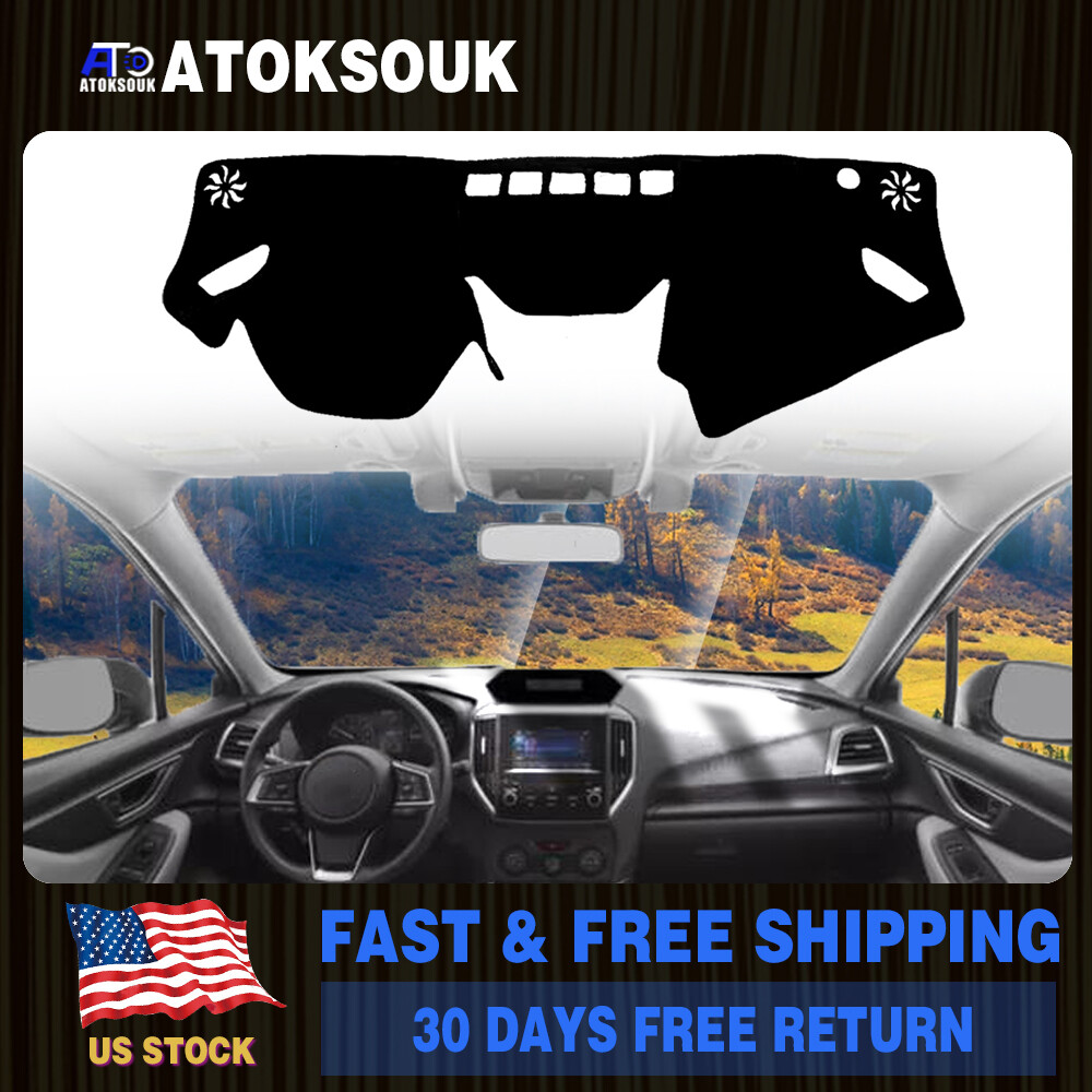 Sun-Proof Dashboard Cover Mat for 19-21 Subaru Forester Interior Protection Pad