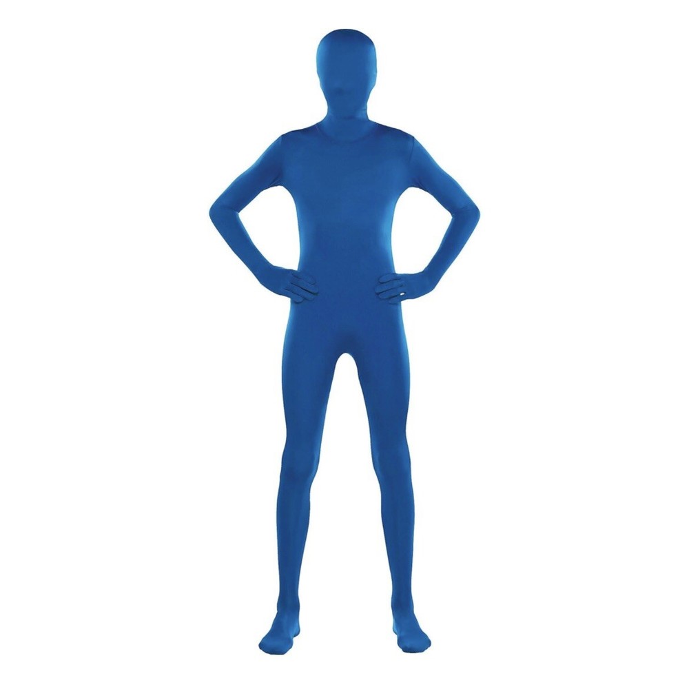 Costume USA Party Suits Adults Body Suit Halloween Costume Blue 1pc Size Large L