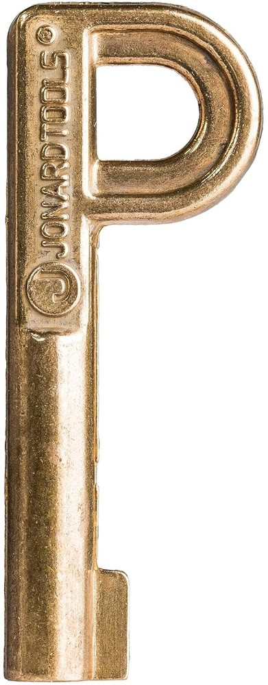 Jonard Tools TTK-225 P Key for Self Lock Pedestal Brass Gold 1 Count