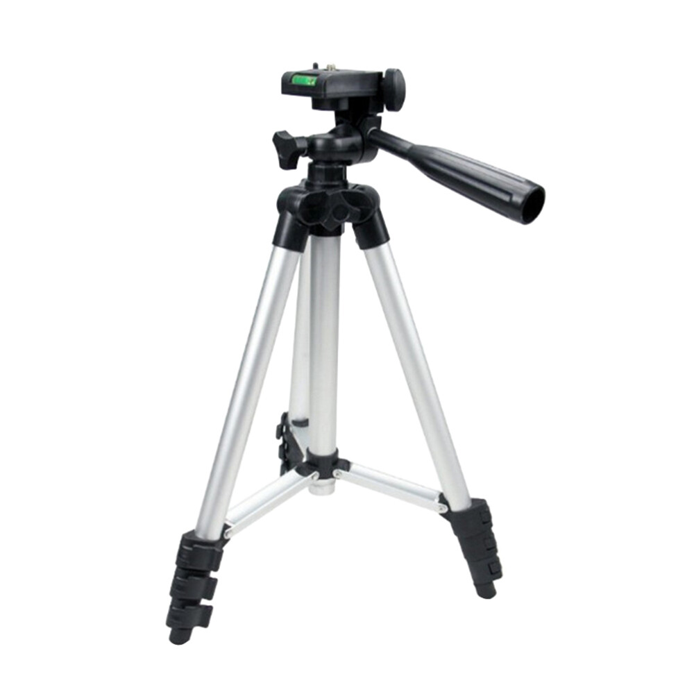 Multi-function Telescopic Tripod with Light Strip Cable Clips and Tweezers